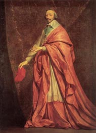 Philippe de Champaigne | Portrait of Cardinal Richelieu, c.1639 | Giclée Canvas Print