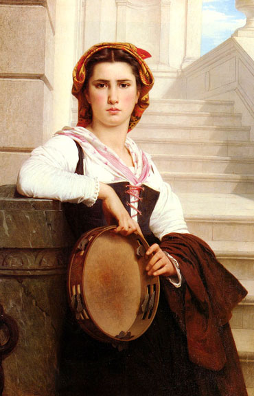 The Bohemian, 1871 | Pierre-Auguste Cot | Giclée Canvas Print