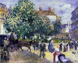 Place de la Trinite, Paris | Renoir | Gemälde Reproduktion