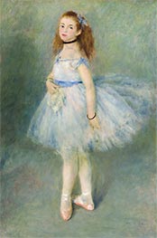 The Dancer, 1874 von Renoir | Leinwand Kunstdruck