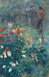 Renoir | The Garden in the Rue Cortot at Montmartre | Giclée Canvas Print