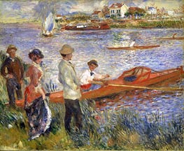 Oarsmen at Chatou | Renoir | Gemälde Reproduktion