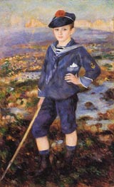 Matrosenjunge (Porträt von Robert Nunes) | Renoir | Gemälde Reproduktion