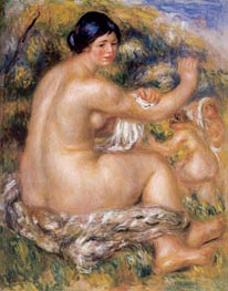 After the Bath, 1912 von Renoir | Leinwand Kunstdruck