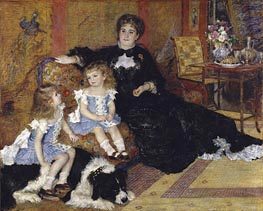 Madame Georges Charpentier and Her Children | Renoir | Painting Reproduction