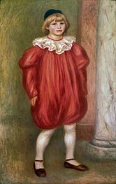 The Clown (Claude Renoir) | Renoir | Painting Reproduction