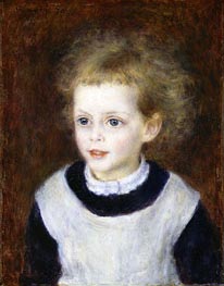 Marguerite-Therese (Margot) Berard, 1879 von Renoir | Leinwand Kunstdruck