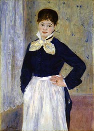 A Waitress at Duval's Restaurant | Renoir | Gemälde Reproduktion
