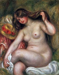Large Bather, 1905 by Renoir | Canvas Print