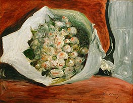 Renoir | Bouquet in a Theatre Box | Giclée Canvas Print