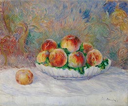 Peaches, 1881 by Renoir | Canvas Print