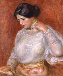 Graziella, 1896 by Renoir | Canvas Print