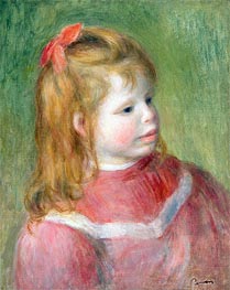 Portrait of Jean, c.1897 by Renoir | Canvas Print