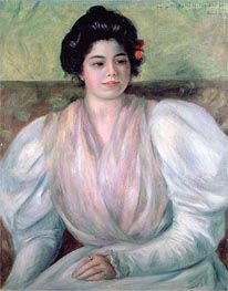 Christine Lerolle, 1897 by Renoir | Canvas Print