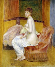 Renoir | Seated Nude, Resting, 1885 | Giclée Canvas Print