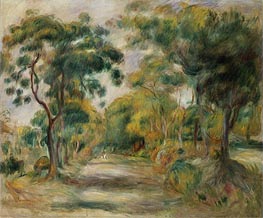 Landscape at Noon, 1900 by Renoir | Canvas Print