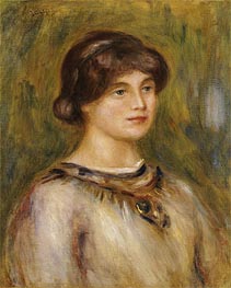 Renoir | Portrait of Marie Lestringuez, undated | Giclée Canvas Print