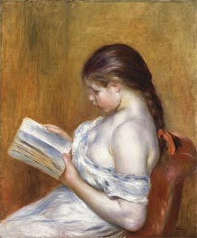 Renoir | Reading | Giclée Canvas Print