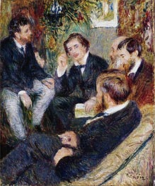 The Artist's Studio, Rue Saint-Georges, 1876 by Renoir | Canvas Print