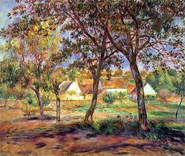 The Outskirts of Pont-Aven, c.1888/90 by Renoir | Canvas Print