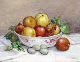 Still Life with a Pomegranate, undated von Renoir | Leinwand Kunstdruck