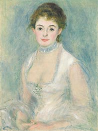 Madame Henriot, c.1876 von Renoir | Leinwand Kunstdruck