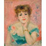 Bust of Jeanne Samary (Day-Dreaming), 1877 - Renoir