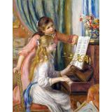Two Young Girls at the Piano, 1892 - Renoir