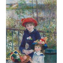 Two Sisters (On the Terrace) - Renoir