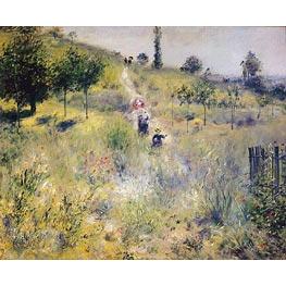 Path Leading through Tall Grass - Renoir