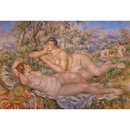 The Great Bathers (The Nymphs) - Renoir