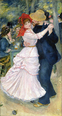 Dance at Bougival, 1883 | Renoir | Giclée Canvas Print