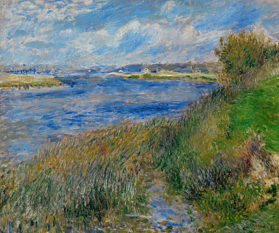 The Banks of the Seine at Champrosay, 1876 | Renoir