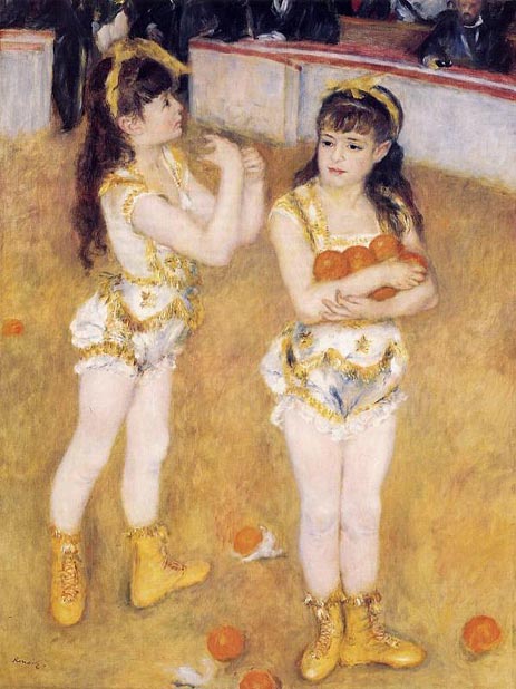Acrobats at the Cirque Fernando, 1879 | Renoir | Giclée Canvas Print