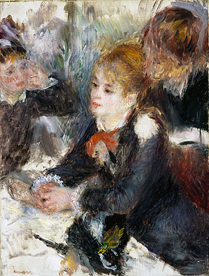 At the Milliner's, c.1878 | Renoir | Giclée Leinwand Kunstdruck