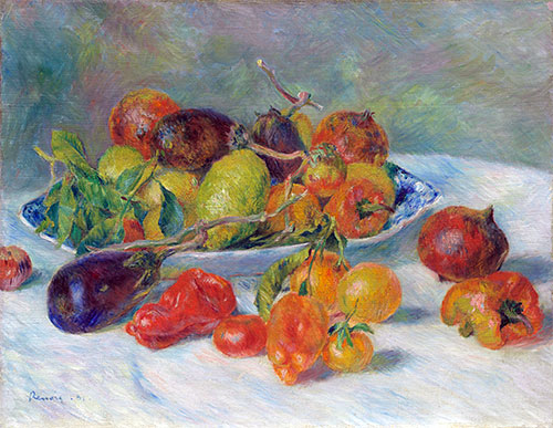 Früchte der Midi, 1881 | Renoir | Giclée Leinwand Kunstdruck