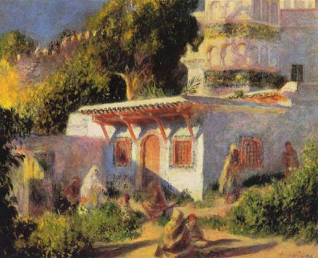 Mosque in Algiers, 1882 | Renoir | Giclée Leinwand Kunstdruck