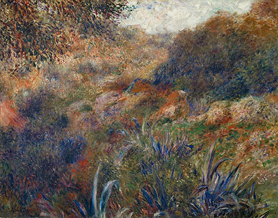 Algerian Landscape (The Ravine of the Wild Women), 1881 | Renoir | Giclée Leinwand Kunstdruck