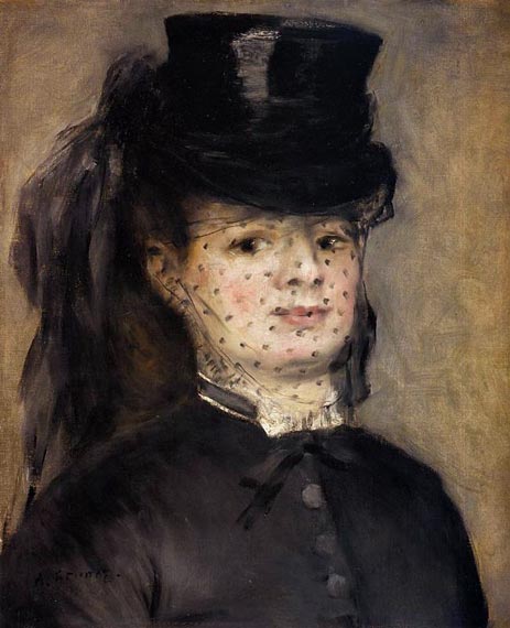 Madame Darras as an Amazon, 1873 | Renoir | Giclée Leinwand Kunstdruck