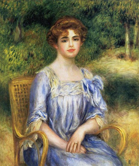 Madame Gaston Bernheim de Villers (Suzanne Adler), 1901 | Renoir | Giclée Leinwand Kunstdruck