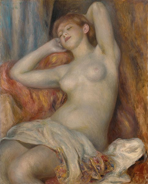Die schlafende Badende (Die Schlafende), 1897 | Renoir