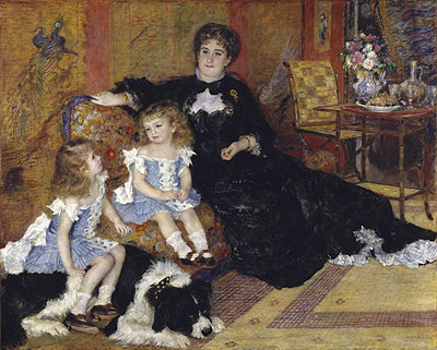 Madame Georges Charpentier and Her Children, 1878 | Renoir | Giclée Canvas Print