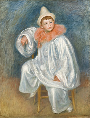 Renoir | White Pierrot (Jean Renoir), c.1901/02 | Giclée Canvas Print