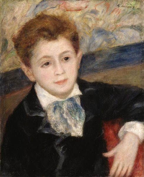 Portrait of Paul Meunier, 1877 | Renoir | Giclée Canvas Print