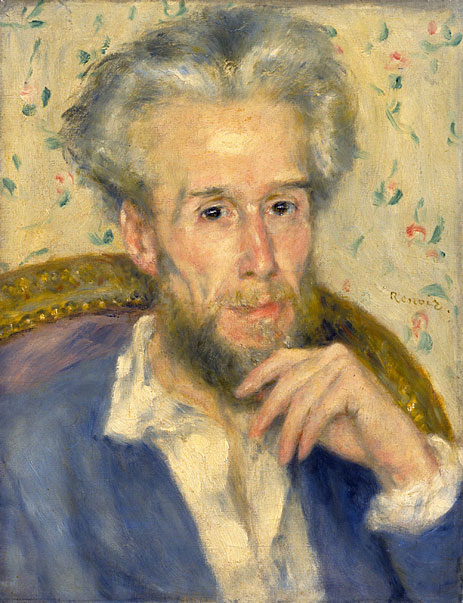 Portrait of Victor Chocquet, c.1876 | Renoir | Giclée Canvas Print