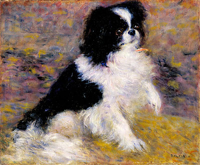 Tama, the Japanese Dog, c.1876 | Renoir | Giclée Canvas Print