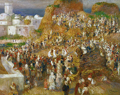 Arab Festival (The Mosque Arab Festival), 1881 | Renoir