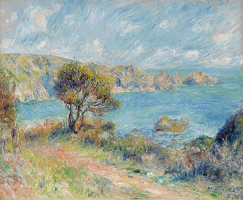 Ansicht auf Guernsey, 1883 | Renoir