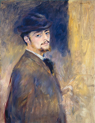 Self-Portrait, 1876 | Renoir | Giclée Canvas Print