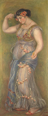 Dancing Girl with Castanets, 1909 | Renoir | Giclée Canvas Print